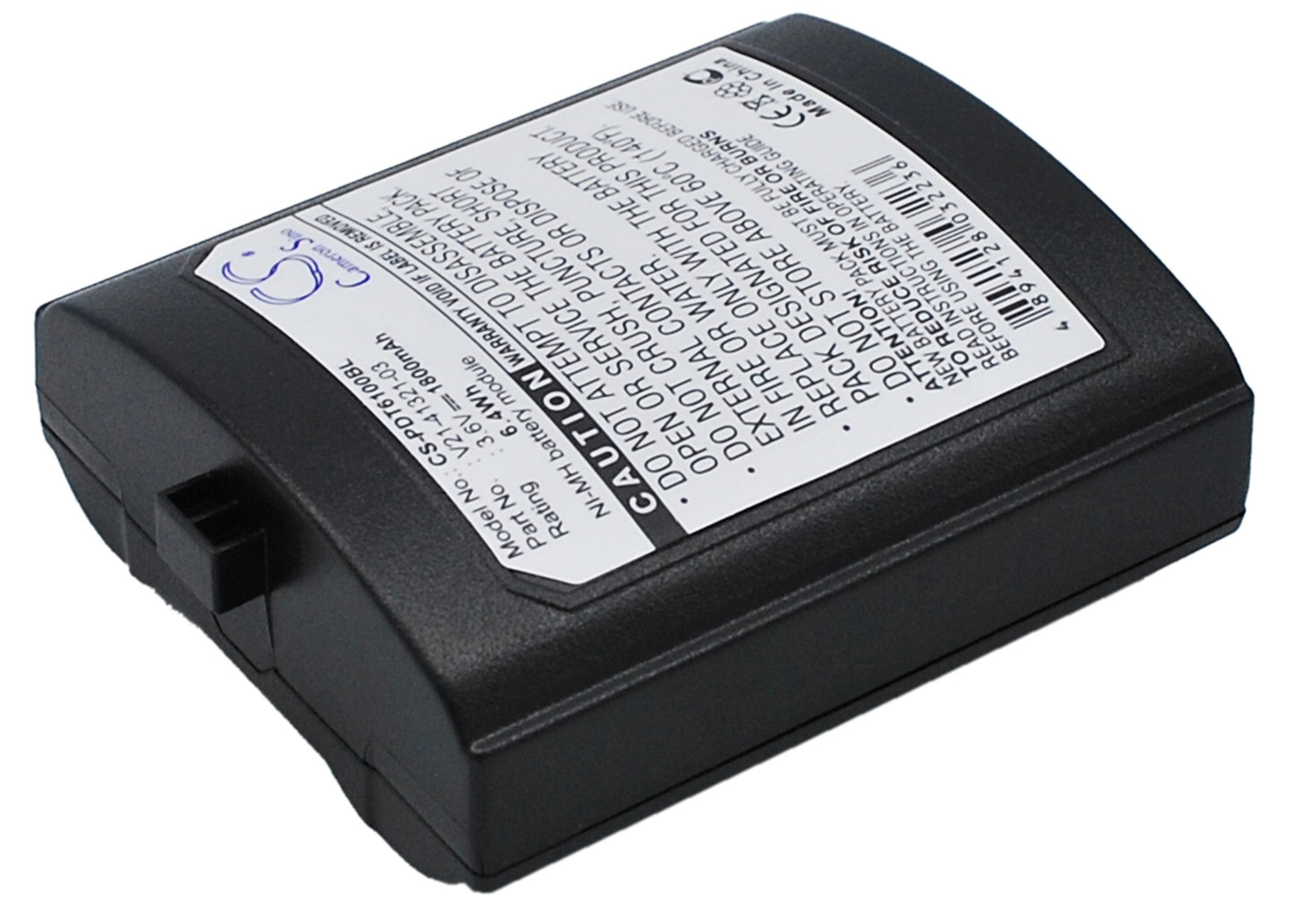 3.6V 1800mAh Ni-MH Barcode/Scanner Battery for Symbol