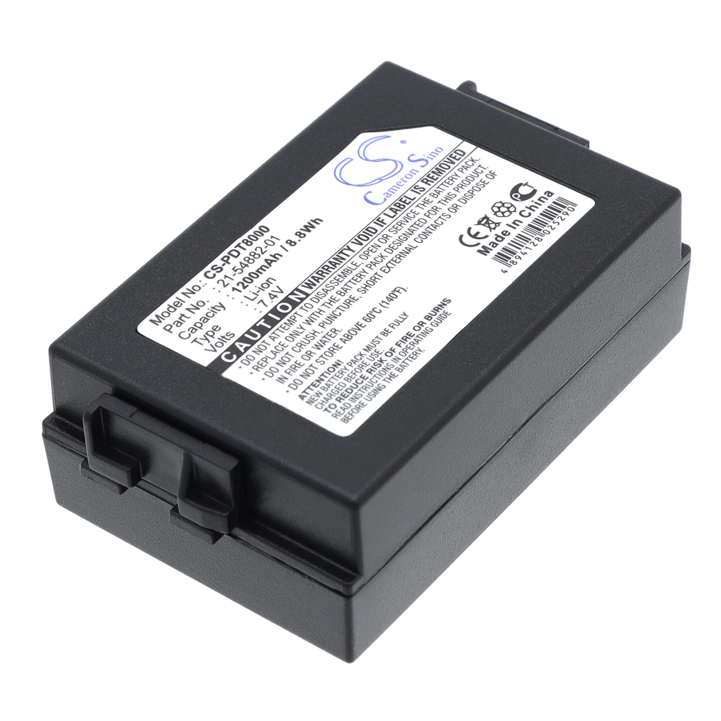 7.4V 1200mAh Li-ion Barcode/Scanner Battery for Symbol