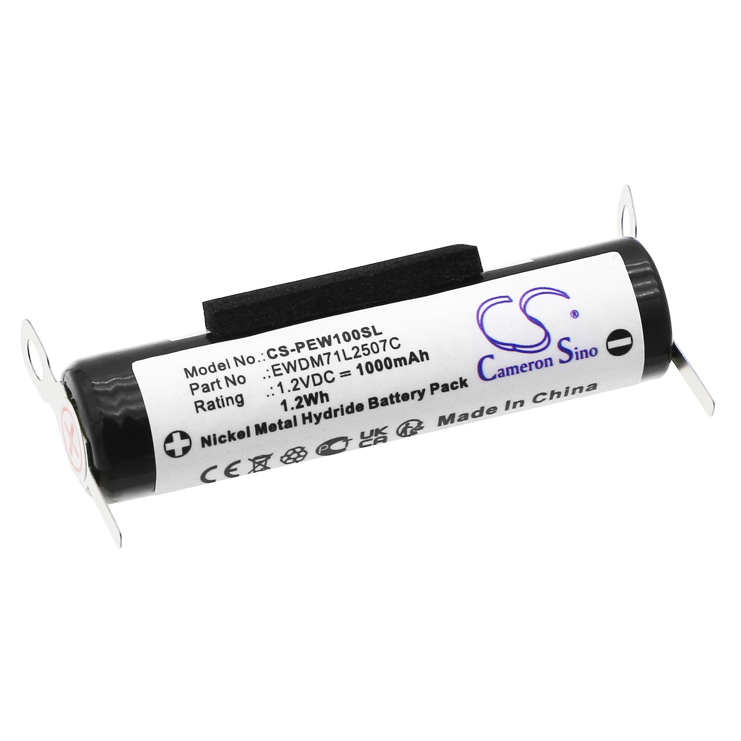 CS-PEW100SL Replacement Battery – Compatible with EW-DC01, WEW0890-W406