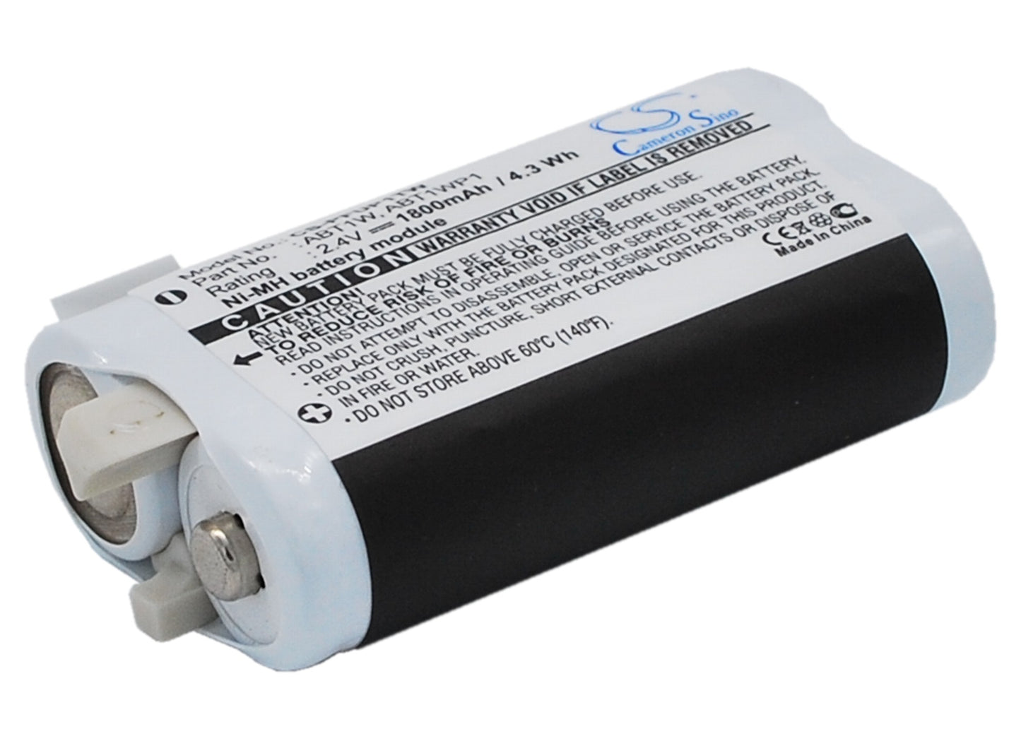 2.4V 1800mAh Ni-MH DAB Digital Battery for Cisco