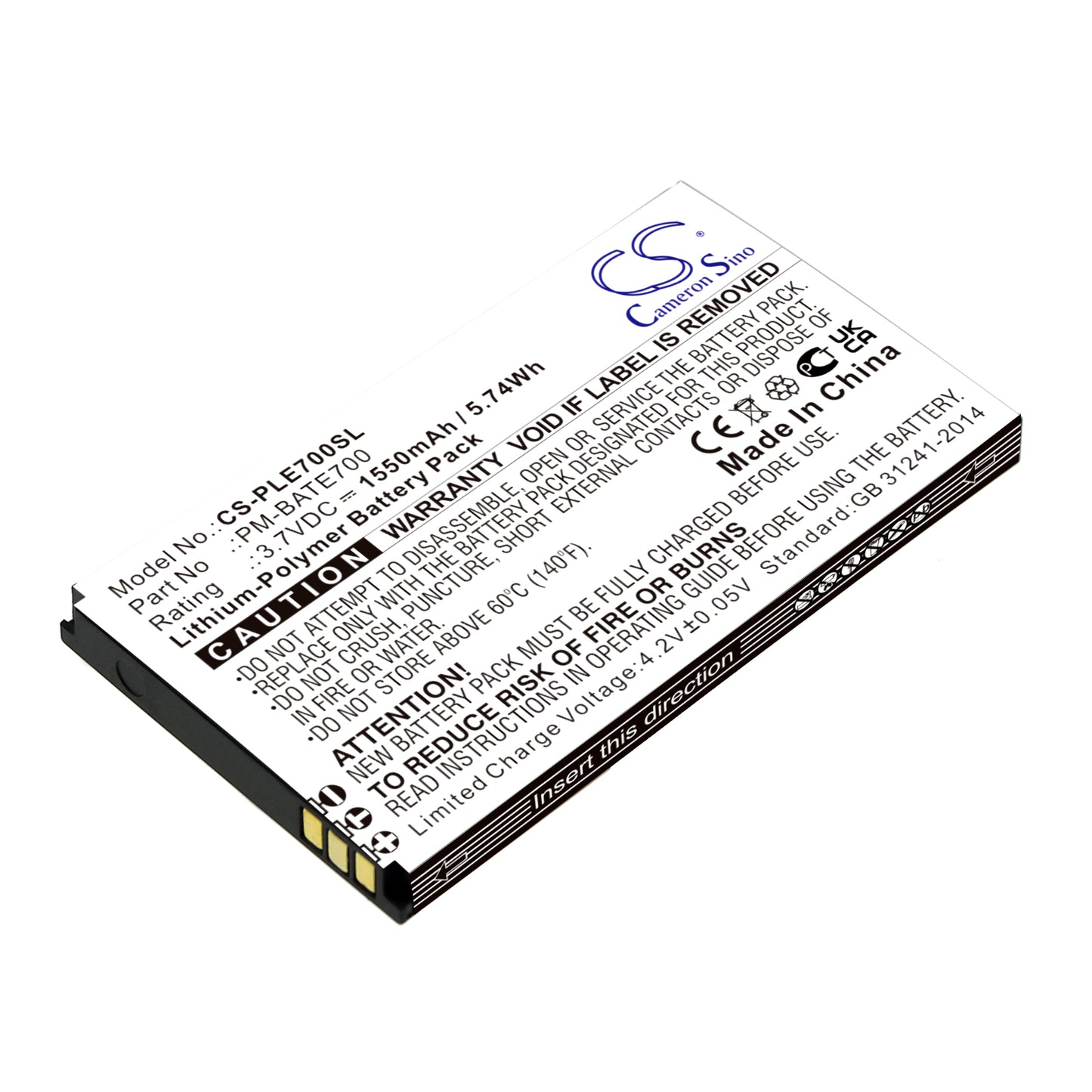 CS-PLE700SL Replacement Battery – Compatible with E700, RAM 7