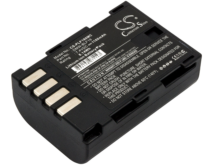 7.4V 1100mAh/8.14Wh Li-ion Camera Battery for Panasonic