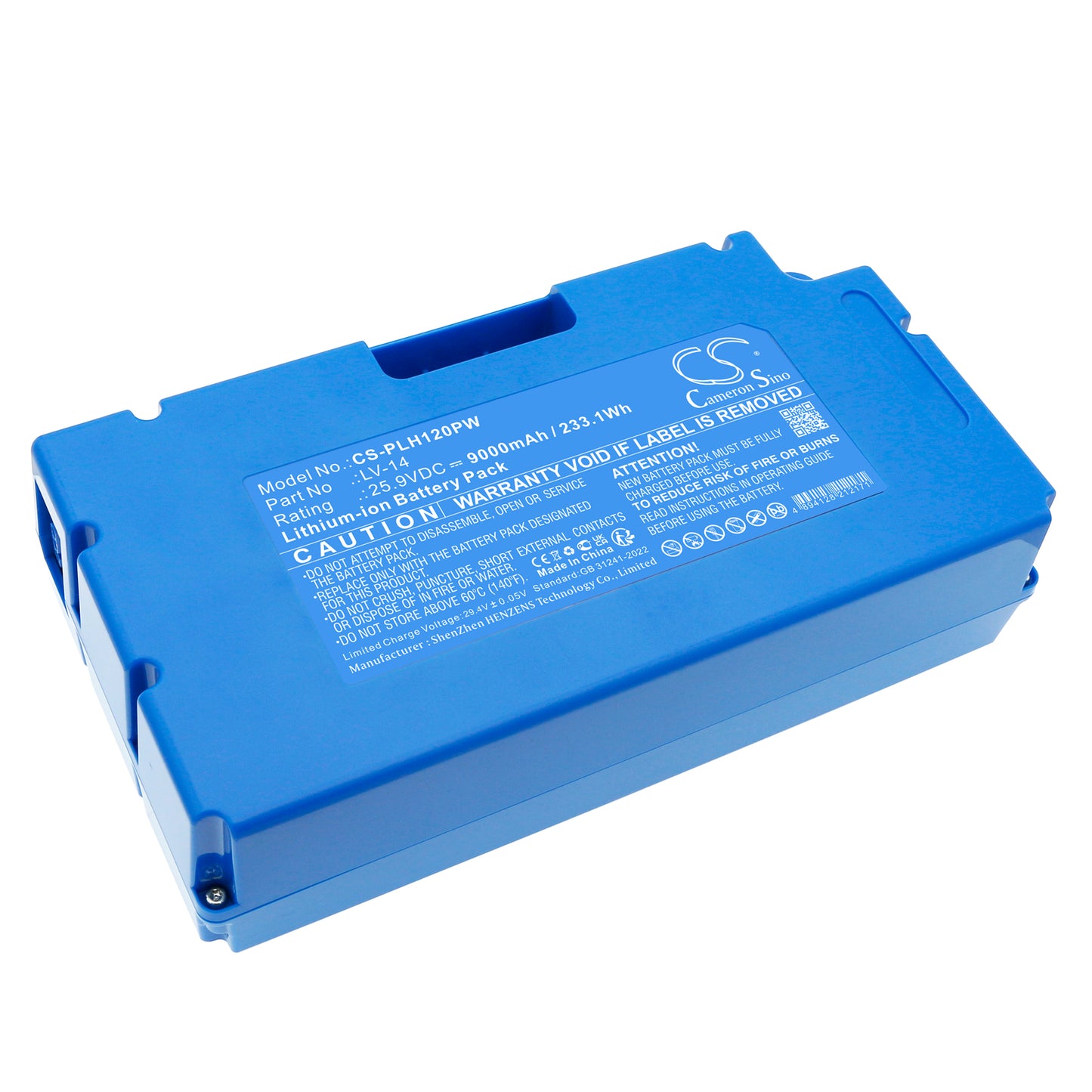 CS-PLH120PW Replacement Battery – Compatible with BP130LiIII, BP150LiII, BP90Li, F-30Li, H-12Li