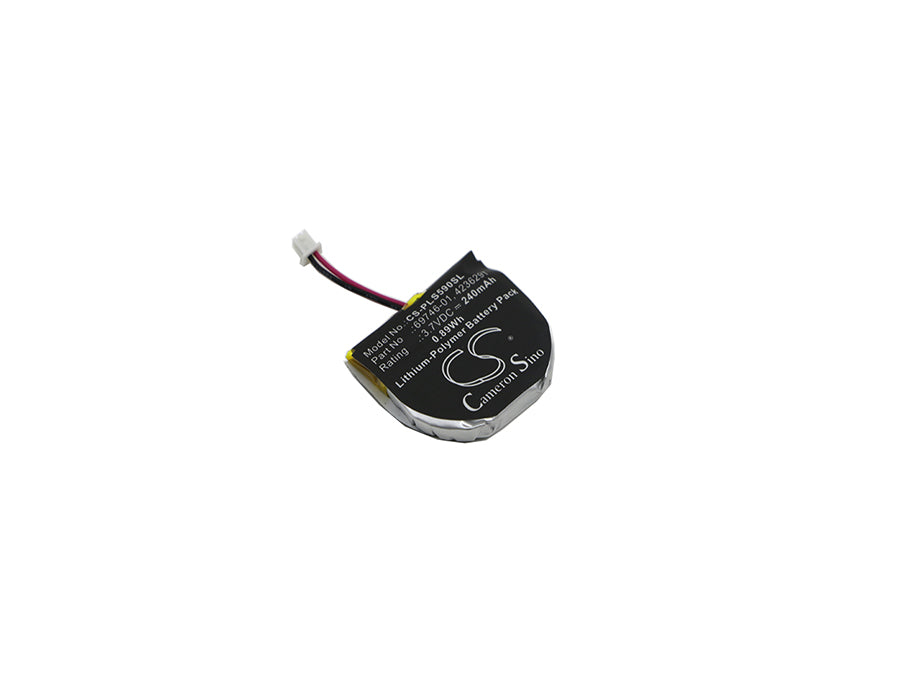 3.7VV 240mAh/0.89Wh Li-Polymer Wireless Headset Battery for Plantronics