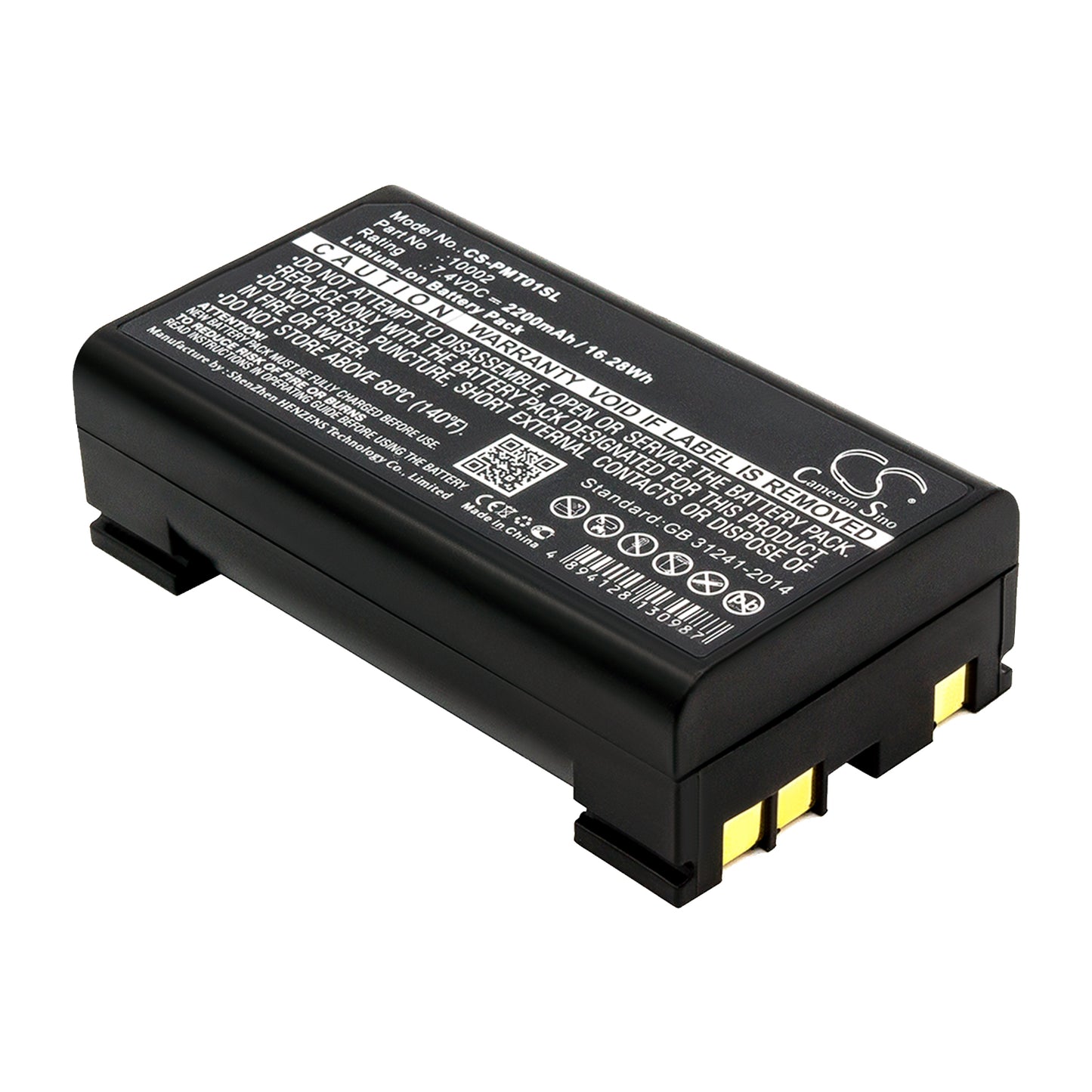 7.4V 2200mAh/16.28Wh Li-ion Equipment/Survey Battery for Pentax