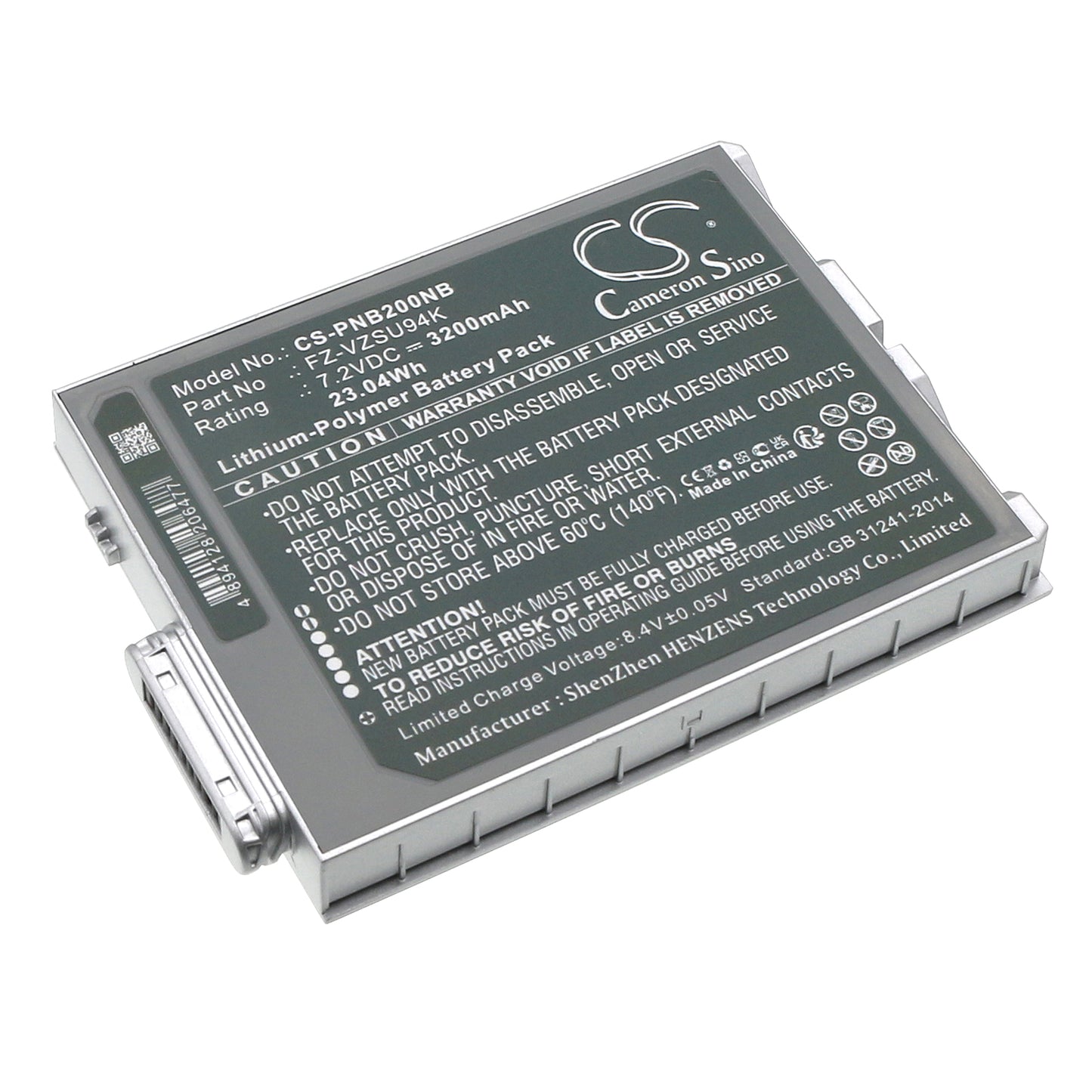 CS-PNB200NB Replacement Battery – Compatible with FZ-B2, FZ-M1, FZ-M1C, Toughpad FZ-B2, Toughpad FZ-M1, Toughpad FZ-M1C