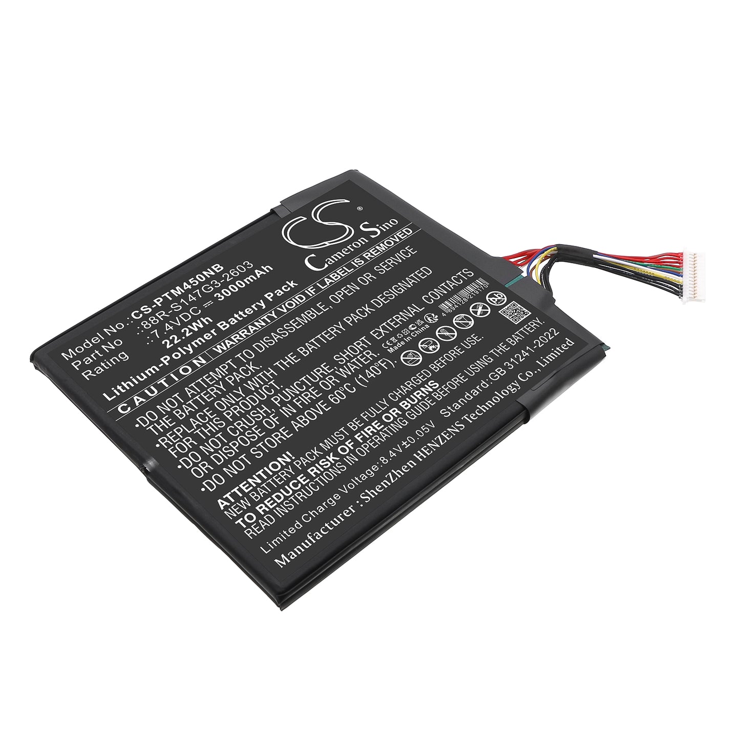 CS-PTM450NB Replacement Battery – Compatible with Master N40i, Motion C432a, Motion C4500ai, Motion C464a, Positivo Motion C4500a, Stilo Colors Xc3634, Stilo Colors Xc5634, Stilo Xc3620, Stilo Xc3650, Stilo Xc7660, Stilo Xci3650, Vaio C14