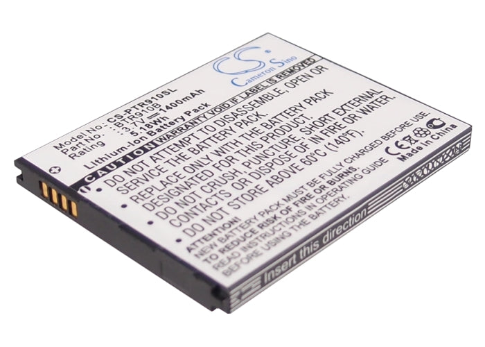 3.7V 1400mAh/5.18Wh Li-ion Mobile/SmartPhone Battery for Pantech