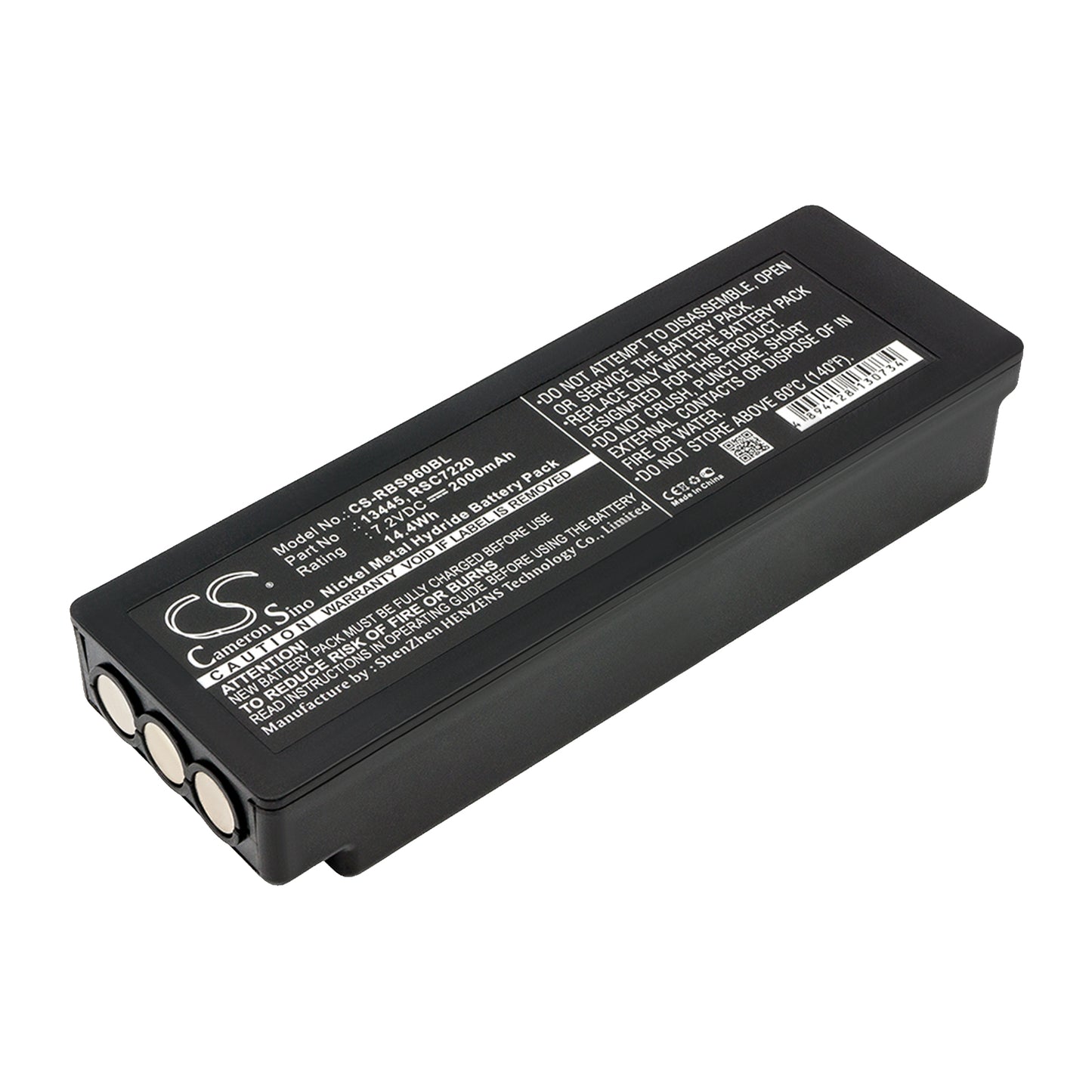 CS-RBS960BL Replacement Battery – Compatible with 590, 790, 960, EEA2512, Kranfunksteuerung 590, Kranfunksteuerung 790, Kranfunksteuerung 960, RC400, RC-400