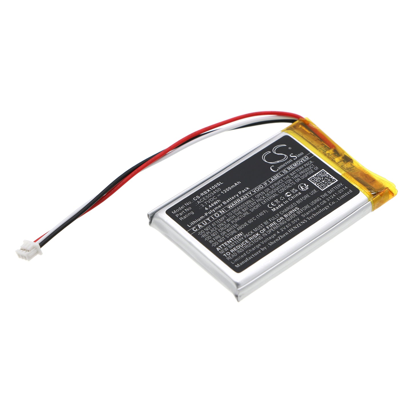 CS-RBX100SL Replacement Battery – Compatible with Barracuda X