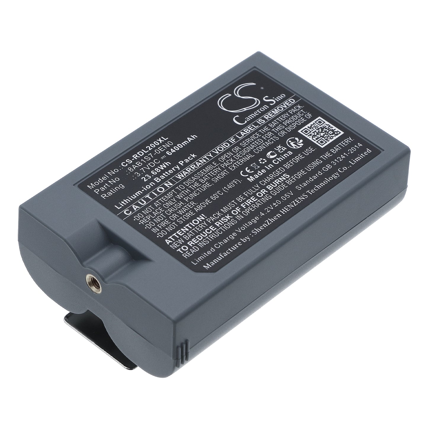 CS-RDL200XL Replacement Battery – Compatible with 8VR1S7, Peephole Cam, Solar Floodlight, Spotlight Cam, Spotlight Cam Solar, Stick Up Cam, Stick Up Cam Solar, Video Doorbell 2, Video Doorbell 3, Video Doorbell 3 Plus, Video Doorbell 3 Plus X, Video Doorbell 4