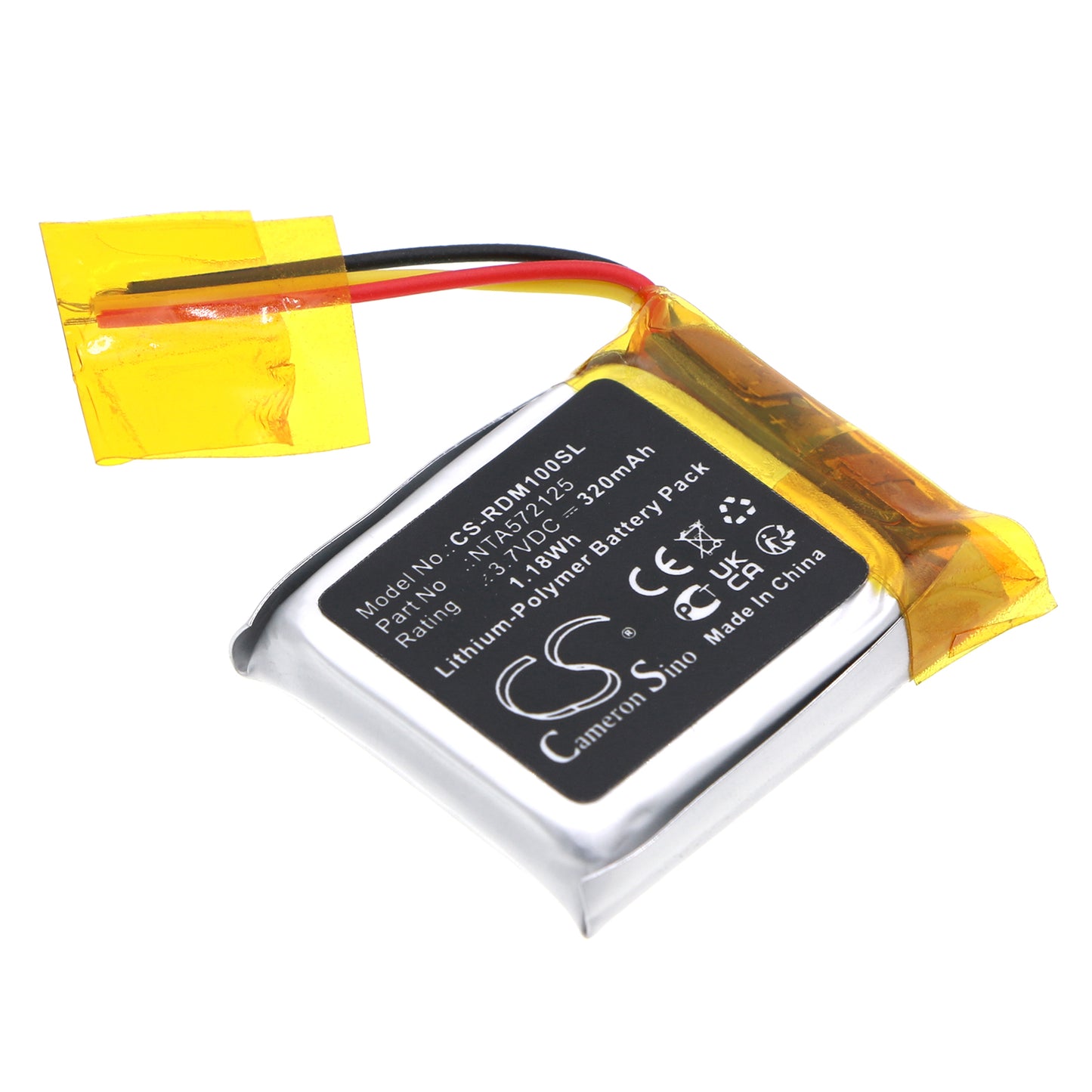 CS-RDM100SL Replacement Battery – Compatible with GO Receiver, Go Transmitter