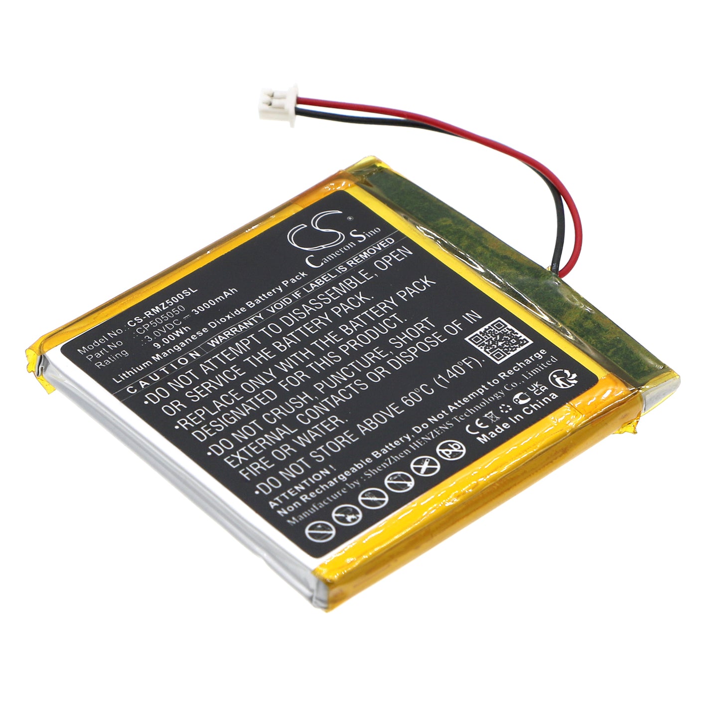 CS-RMZ500SL Replacement Battery – Compatible with room sensor