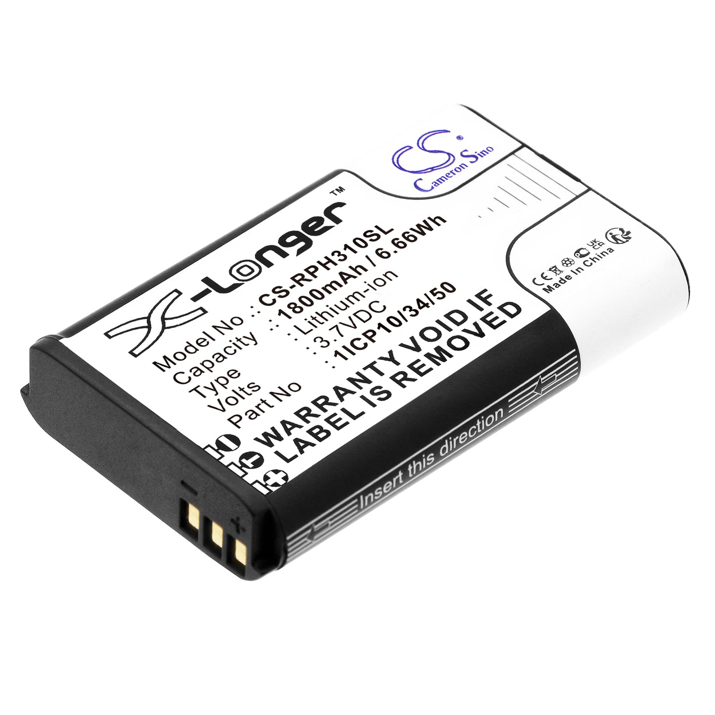 CS-RPH310SL Replacement Battery – Compatible with HygroPalm HP31, HygroPalm HP32, HygroPalm HP6, HygroPalm HP7, HygroPalm HP7-2
