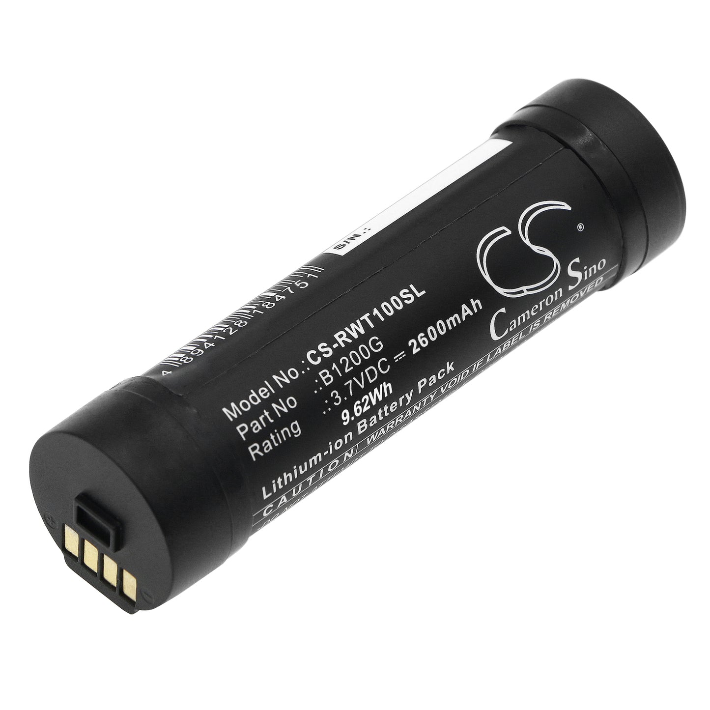 CS-RWT100SL Replacement Battery – Compatible with B1200G, CommWear HMT-1, HMT-1