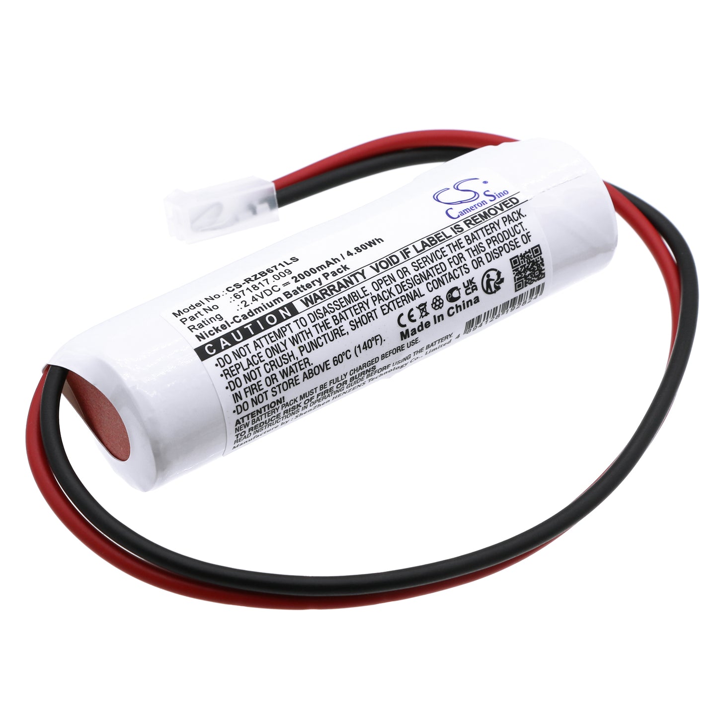 CS-RZB671LS Replacement Battery – Compatible with 275 602, 275602