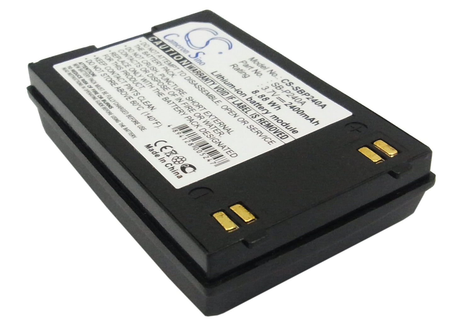 3.7V 2400mAh Li-ion Camera Battery for Samsung