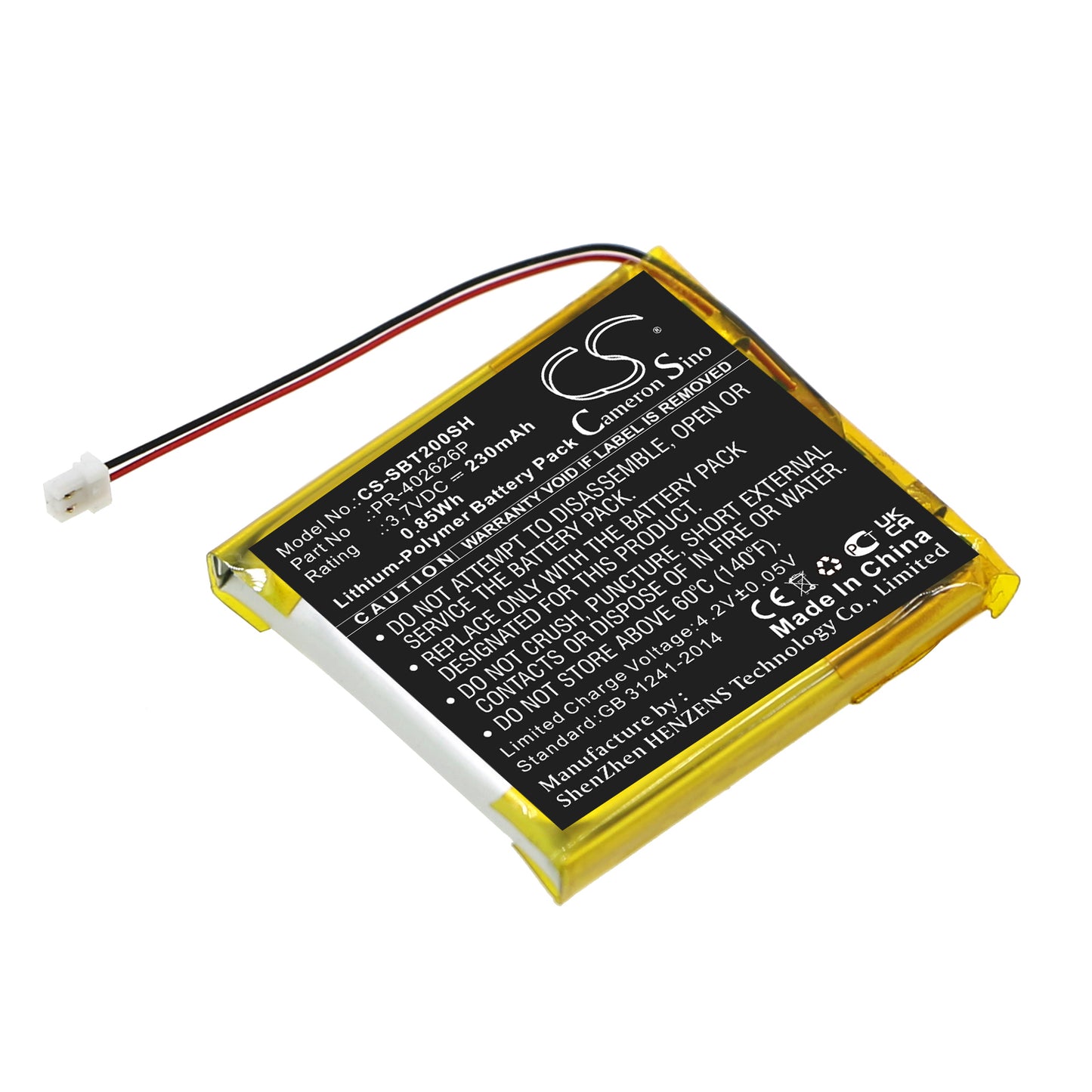CS-SBT200SH Replacement Battery – Compatible with Spartan Trainer, Spartan Trainer Wrist Heart Ra, Spartan Trainer Wrist HR