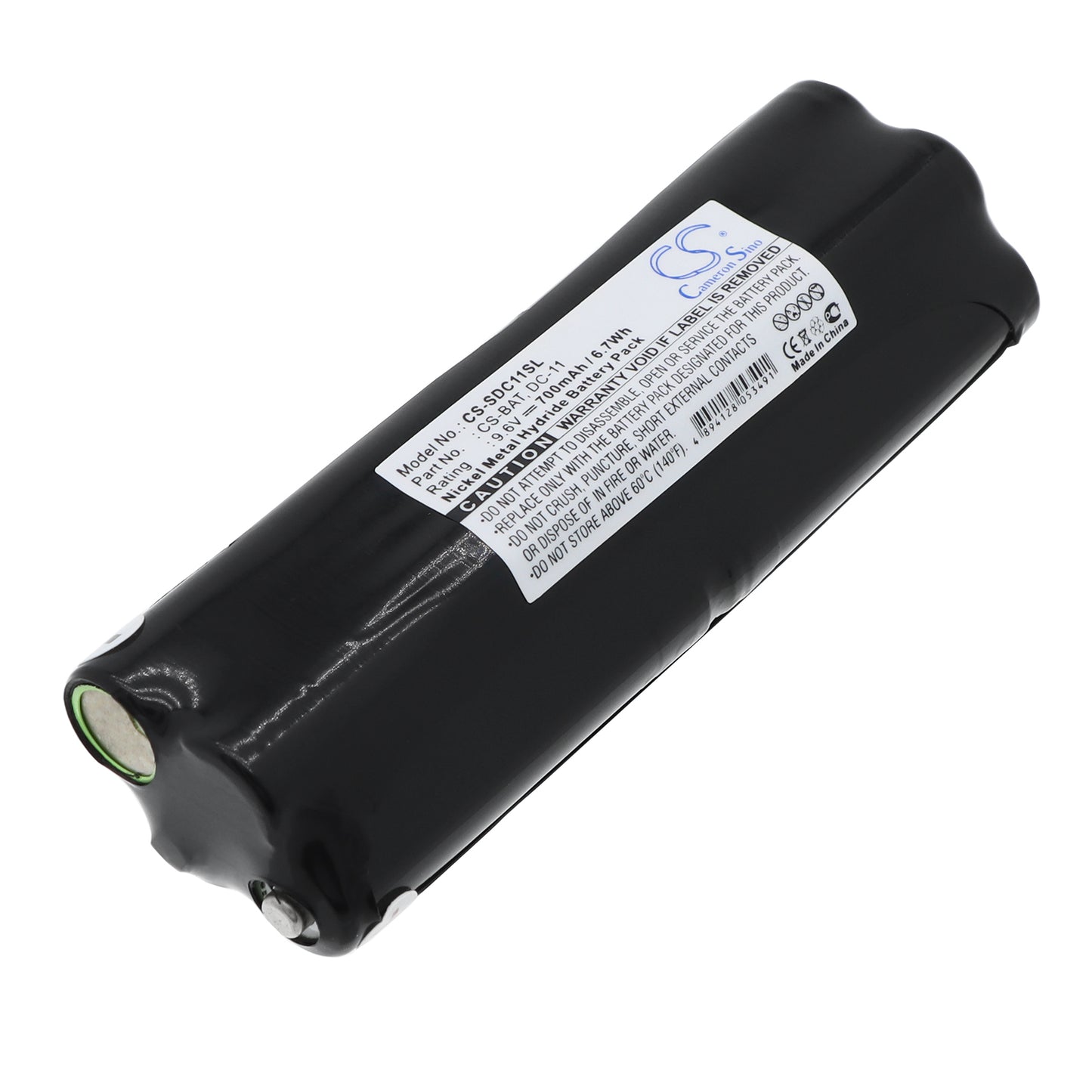 9.6V 700mAh Ni-MH Dog Collar Battery for Innotek