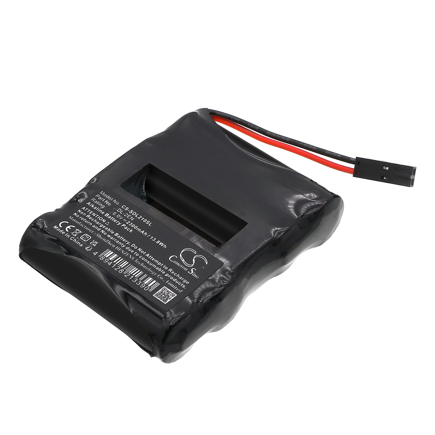 CS-SDL210SL Replacement Battery – Compatible with 54490, 884955, DL-2, EDL4AS, HPA001, HTL1, HTL17 20350000, PASSPORT, PMI54490, RDL4AAS, SL2500, SYSTEM 5000 099501