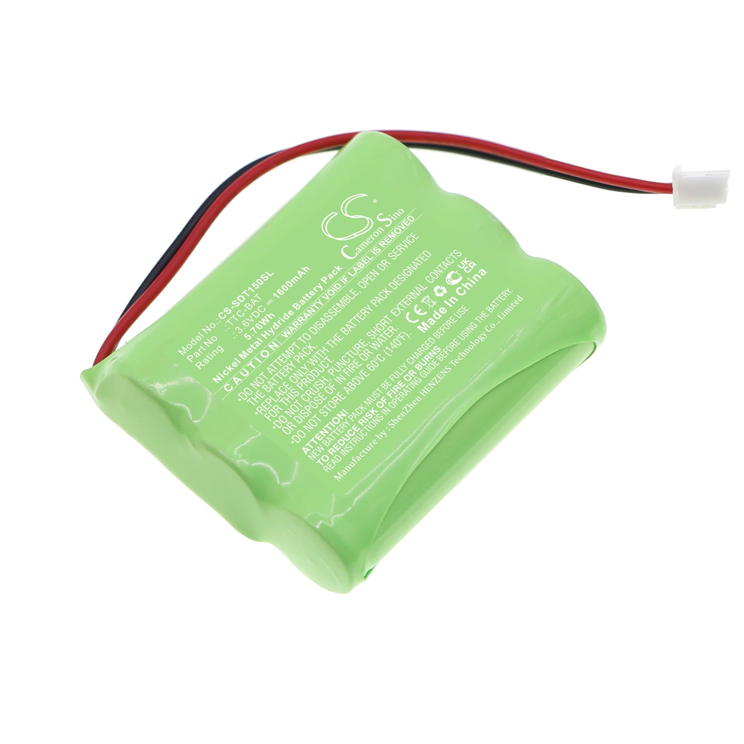CS-SDT150SL Replacement Battery – Compatible with TTC Testers, TTC Torque Tool Tester, TTC-1-5N