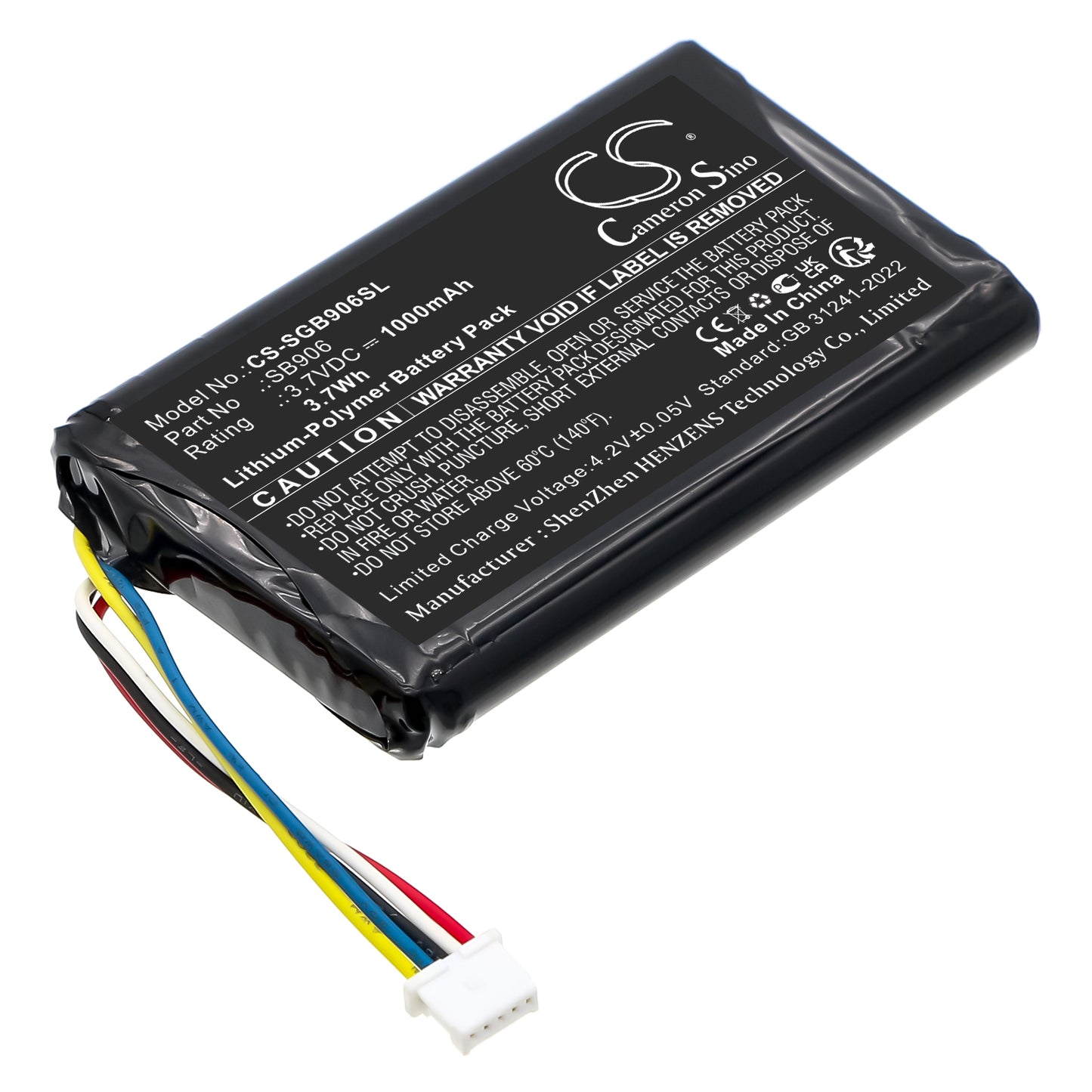 CS-SGB906SL Replacement Battery – Compatible with MXW1X, MXW6X, MXW6X Boundary Microphone, MXW6X Transmitter, neXt 2 MXW1X Hybrid Bodypack