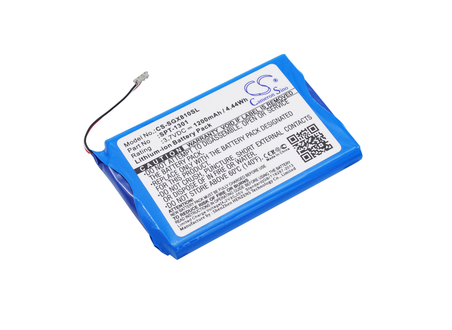 3.7V 1200mAh/4.44Wh Li-ion GPS/Navigator Battery for SkyGolf