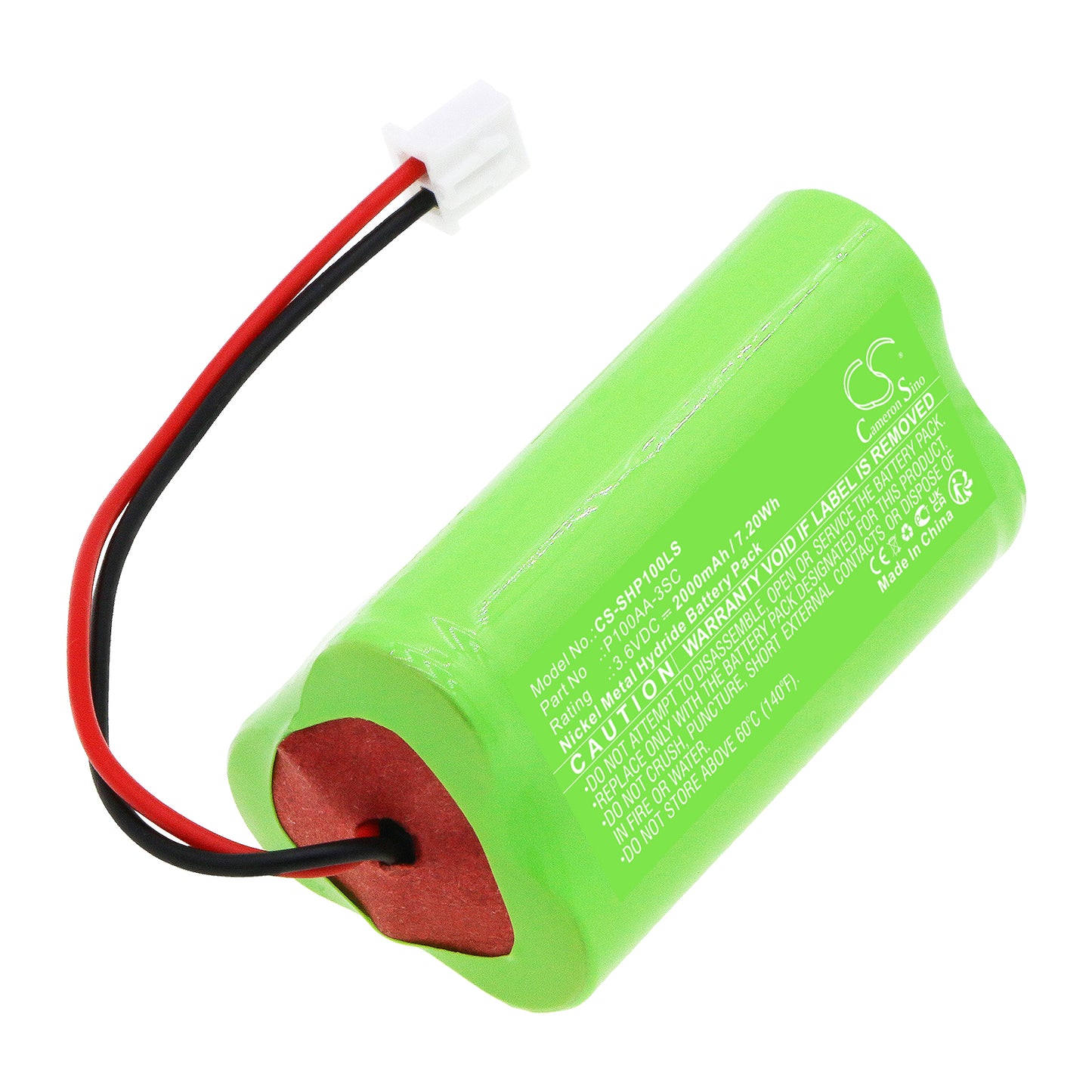 CS-SHP100LS Replacement Battery – Compatible with Neptune Advantage 12.01 Probe , Neptune Advantage Utility Mete, PS Advantage 12.01 Probe