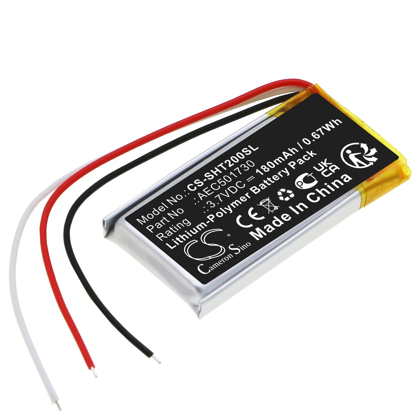 CS-SHT200SL Replacement Battery – Compatible with RMCE-BT2