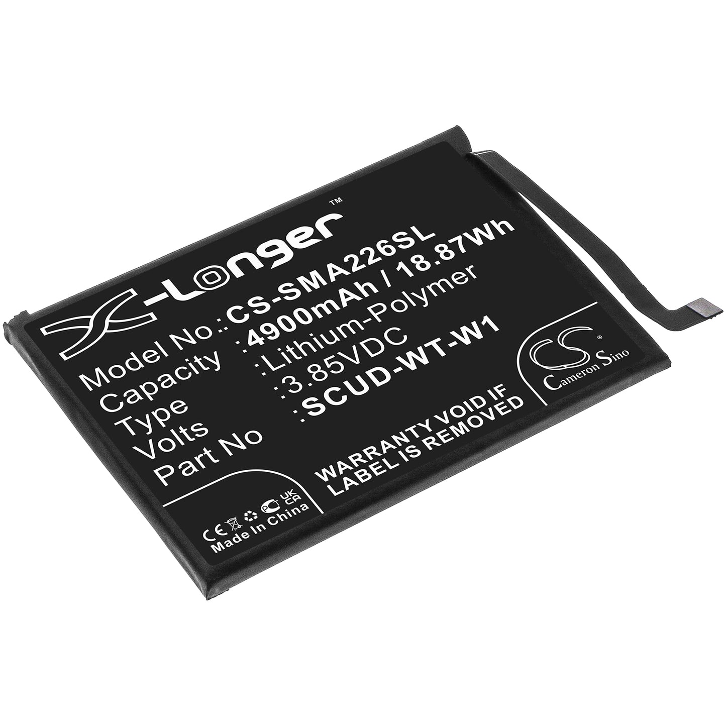 CS-SMA226SL Replacement Battery – Compatible with Galaxy A22 5G, Galaxy A22s, Galaxy Buddy 5G, Galaxy Buddy 5G 2021, Galaxy F22 5G, SM-A226B, SM-A226B/DS, SM-A226B/DSN, SM-A226L
