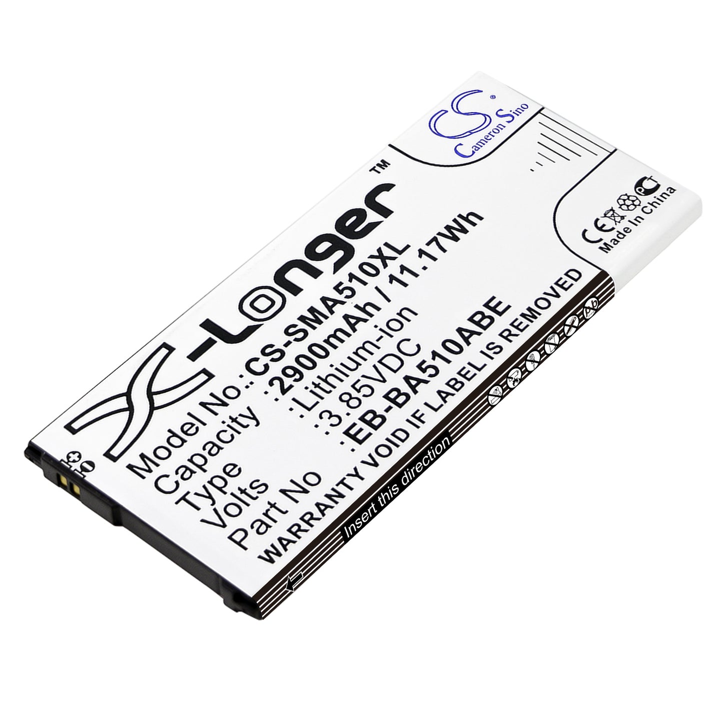 3.85V 2900mAh/11.17Wh Li-ion Mobile/SmartPhone Battery for Samsung
