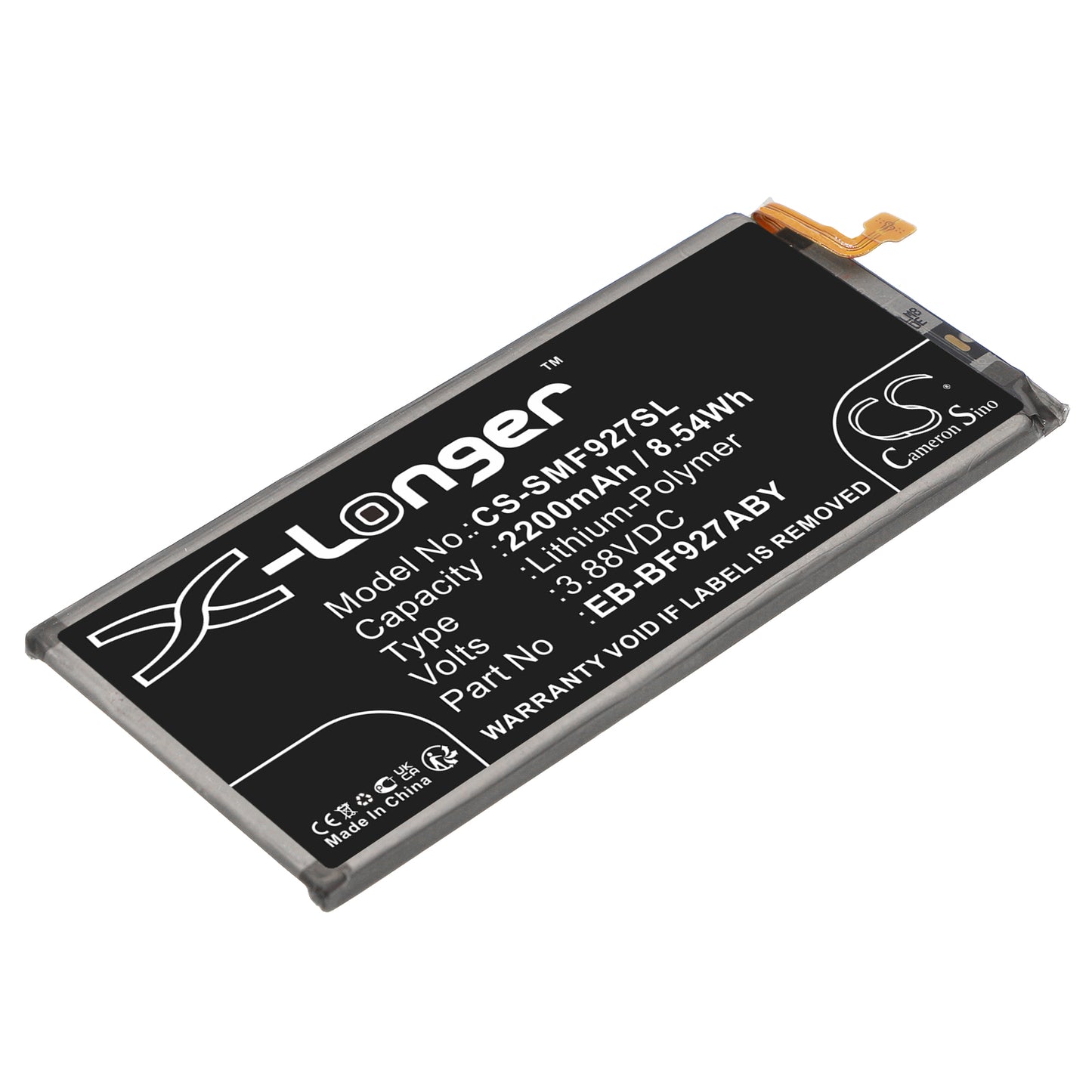 CS-SMF927SL Replacement Battery – Compatible with Galaxy Z Fold 3 5G, Galaxy Z Fold3, SC-55B, SCG11, SM-F9260, SM-F926A, SM-F926B, SM-F926B/DS, SM-F926D, SM-F926J, SM-F926N, SM-F926R4, SM-F926T, SM-F926U, SM-F926U1, SM-F926W, SM-W2022