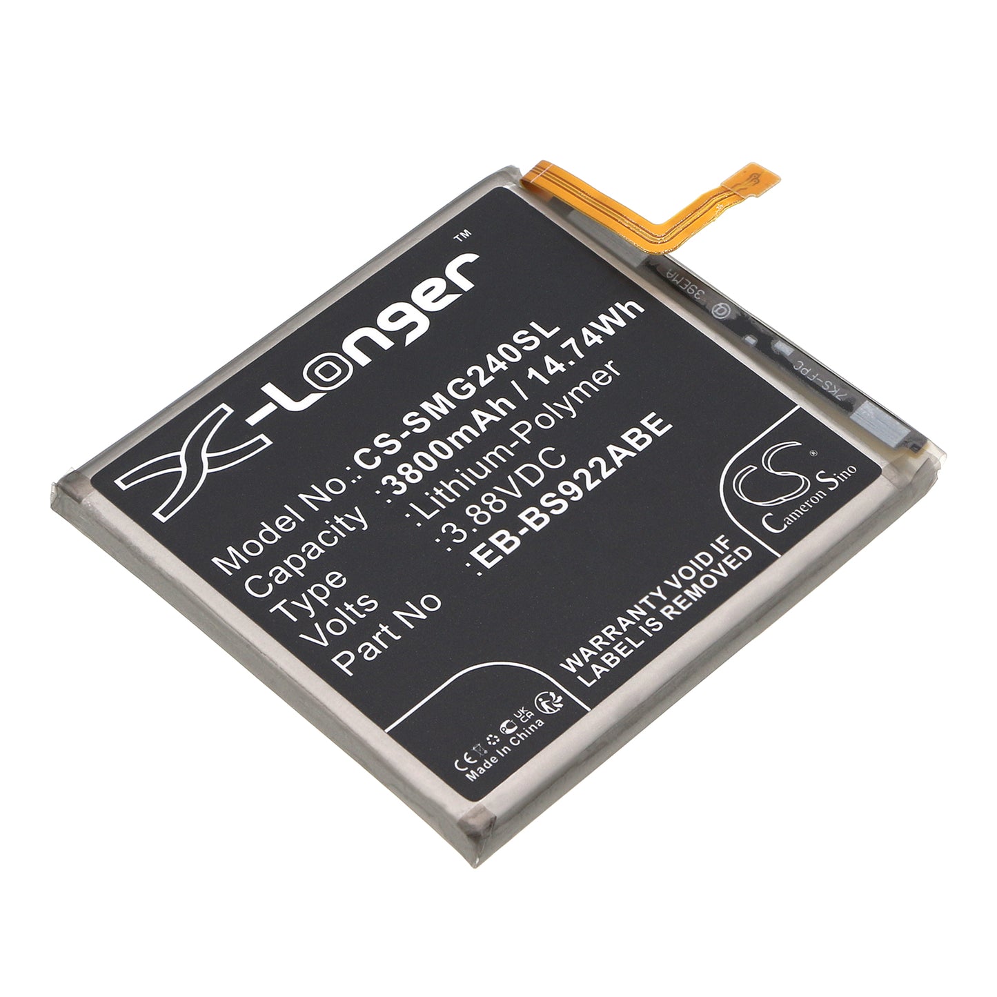 CS-SMG240SL Replacement Battery – Compatible with Galaxy S24, SM-S9210, SM-S921A, SM-S921B, SM-S921D, SM-S921J, SM-S921N, SM-S921Q, SM-S921U, SM-S921V, SM-S921W