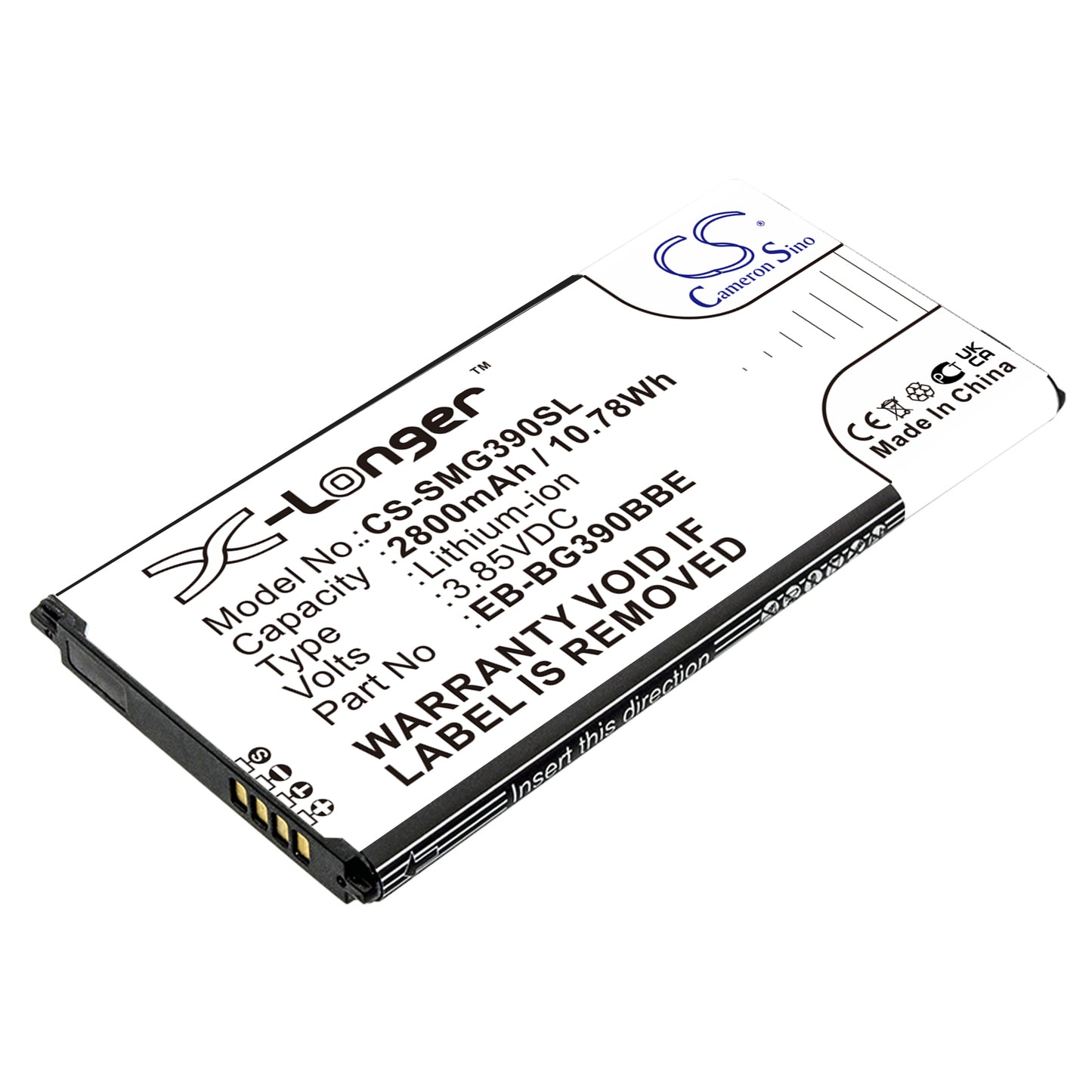 3.85V 2800mAh/10.78Wh Li-ion Mobile/SmartPhone Battery for Samsung