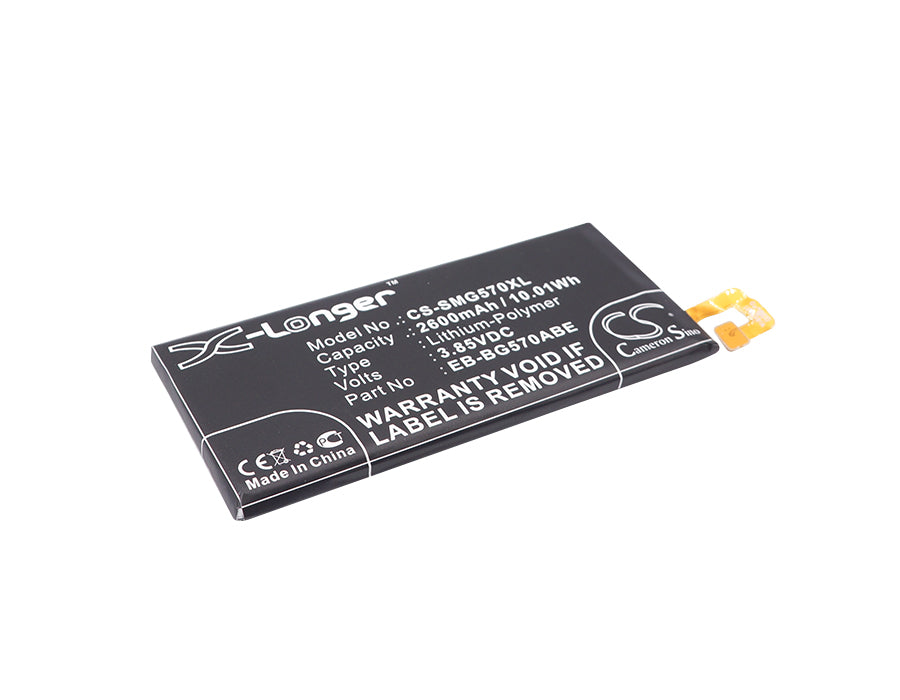 3.85V 2600mAh/10.01Wh Li-Polymer Mobile/SmartPhone Battery for Samsung
