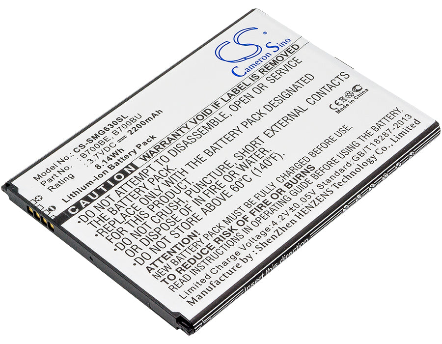3.7V 2200mAh/8.14Wh Li-ion Mobile/SmartPhone Battery for Samsung