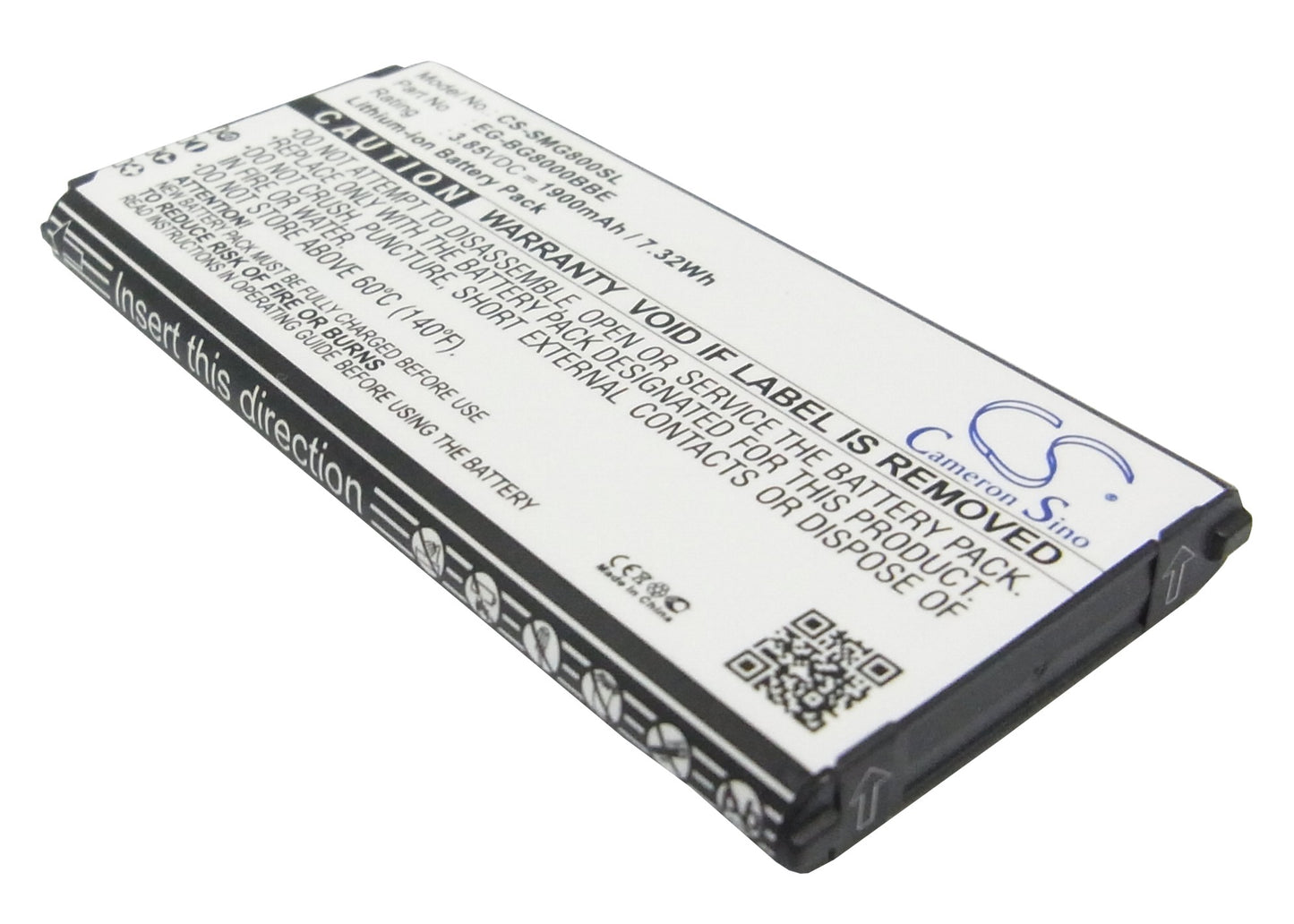 3.85V 1900mAh/7.32Wh Li-ion Mobile/SmartPhone Battery for Samsung