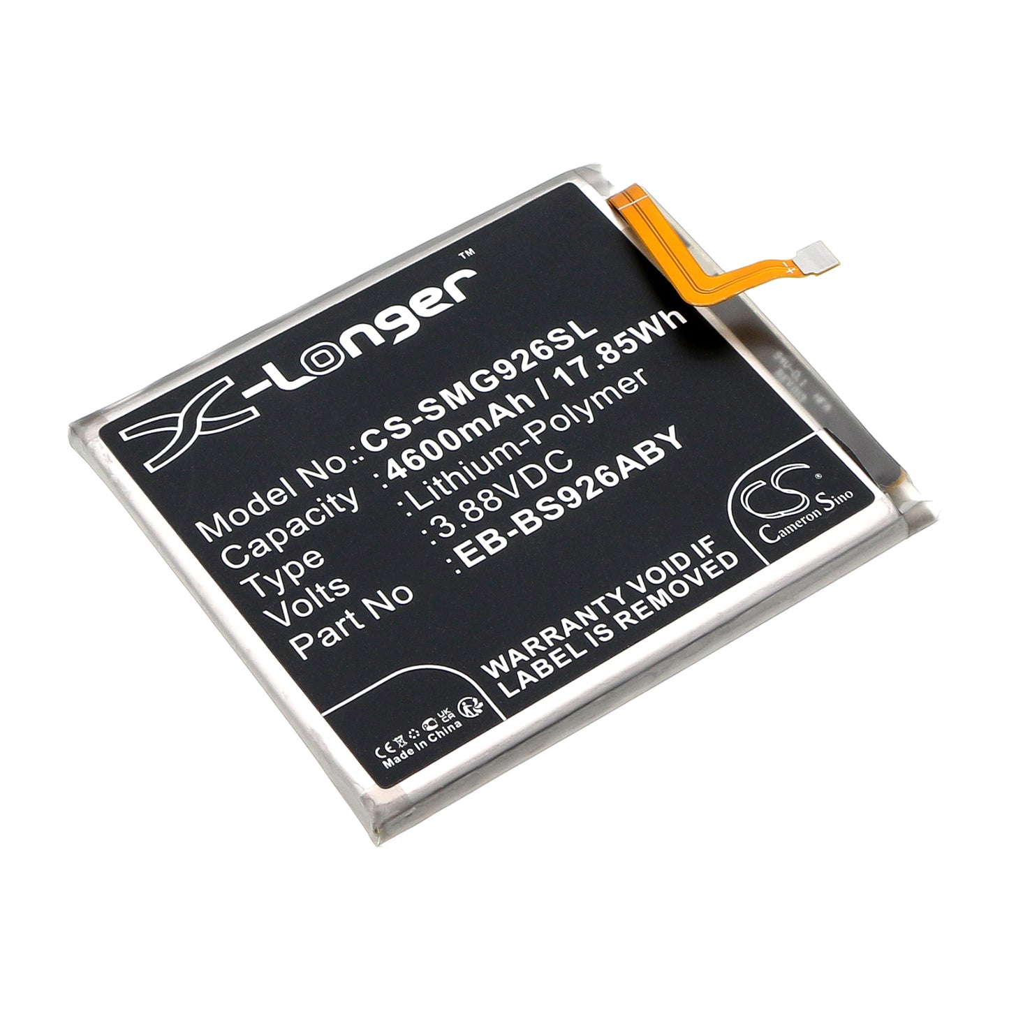 CS-SMG926SL Replacement Battery – Compatible with Galaxy S24 Plus, Galaxy S24+, SM-S926, SM-S9260, SM-S926A, SM-S926B, SM-S926B/DS, SM-S926N, SM-S926T, SM-S926U1, SM-S926V, SM-S926W