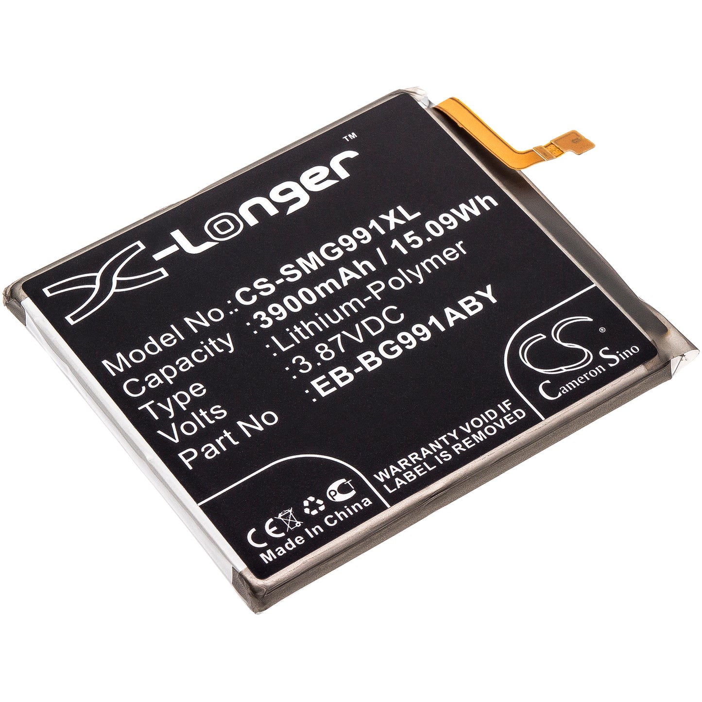 CS-SMG991XL Replacement Battery – Compatible with Galaxy S21 5G, Galaxy S21 5G UW, SC-51B, SGH-N649, SM-G991A, SM-G991B/DS, SM-G991D, SM-G991P, SM-G991R4, SM-G991T, SM-G991U, SM-G991U1, SM-G991V, SM-G991W