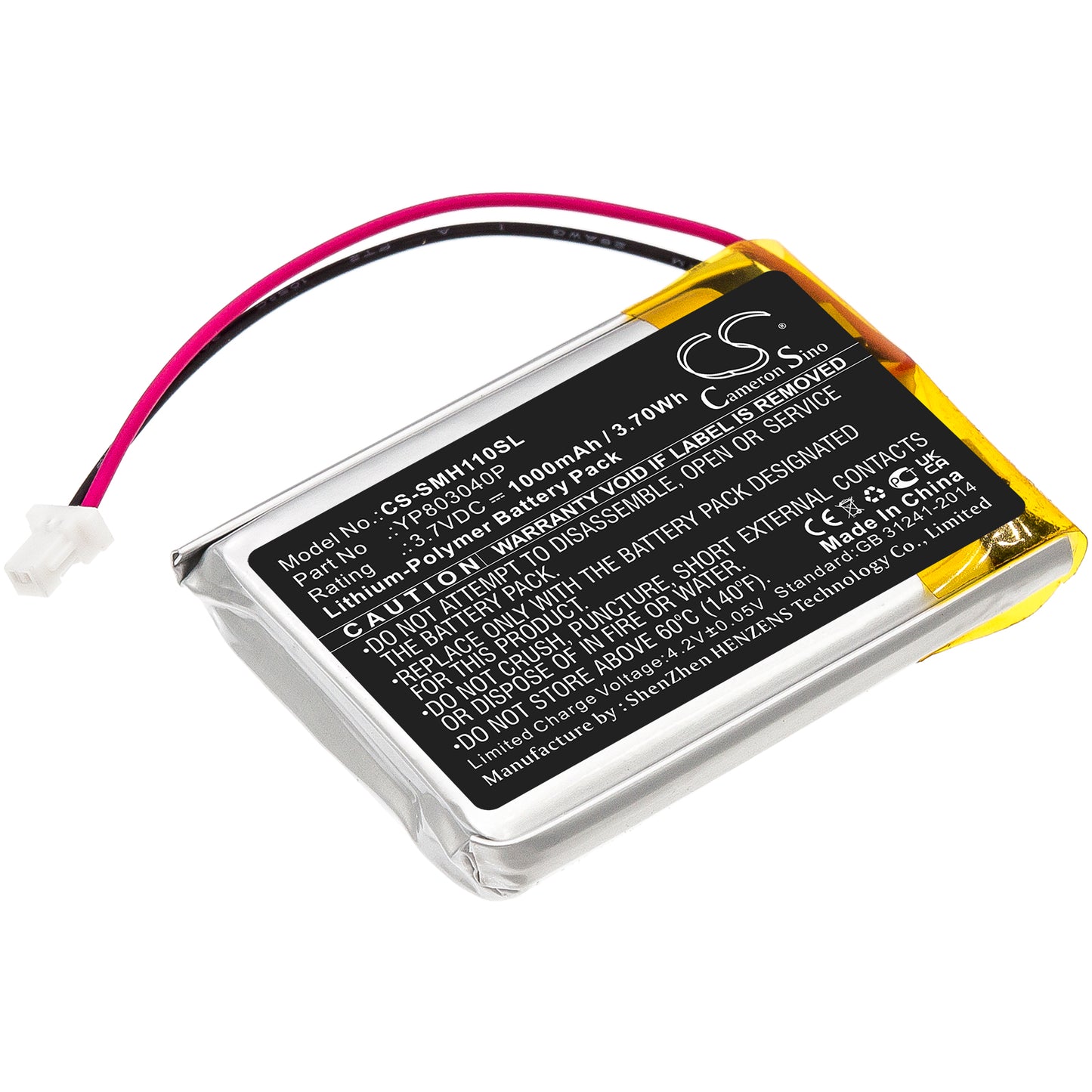 CS-SMH110SL Replacement Battery – Compatible with 10C, 10C Pro