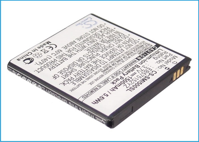 3.7V 1500mAh/5.55Wh Li-ion Mobile/SmartPhone Battery for Samsung