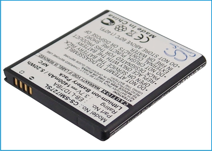 3.7V 1400mAh/5.18Wh Li-ion Mobile/SmartPhone Battery for AT&T