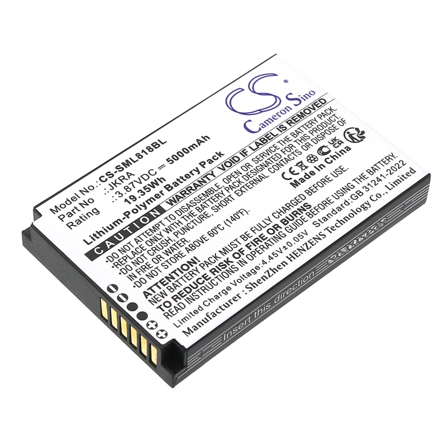 CS-SML818BL Replacement Battery – Compatible with G3