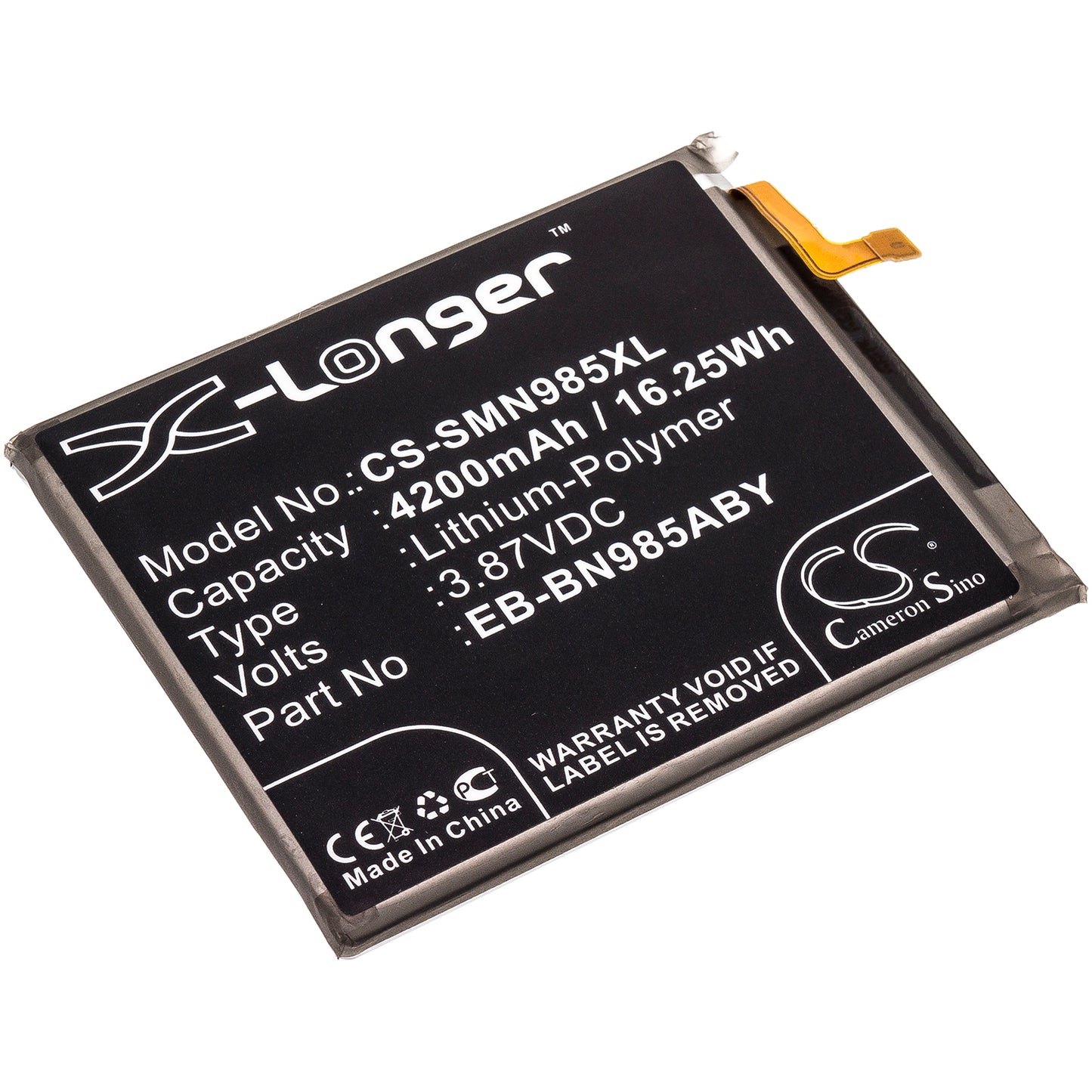 CS-SMN985XL Replacement Battery – Compatible with Galaxy Note 20 Ultra, Galaxy Note 20 Ultra UW 5G, M-N986D, Note 20 Ultra 5G, SC-53A, SCG06, SGH-N219, SGH-N323, SM-N985, SM-N985F/DS, SM-N985T, SM-N9860, SM-N986A, SM-N986B/DS, SM-N986C, SM-N986J, SM-N986N, SM-N986P, SM-N986U, SM-N986U1, SM-N986V, SM-N986W