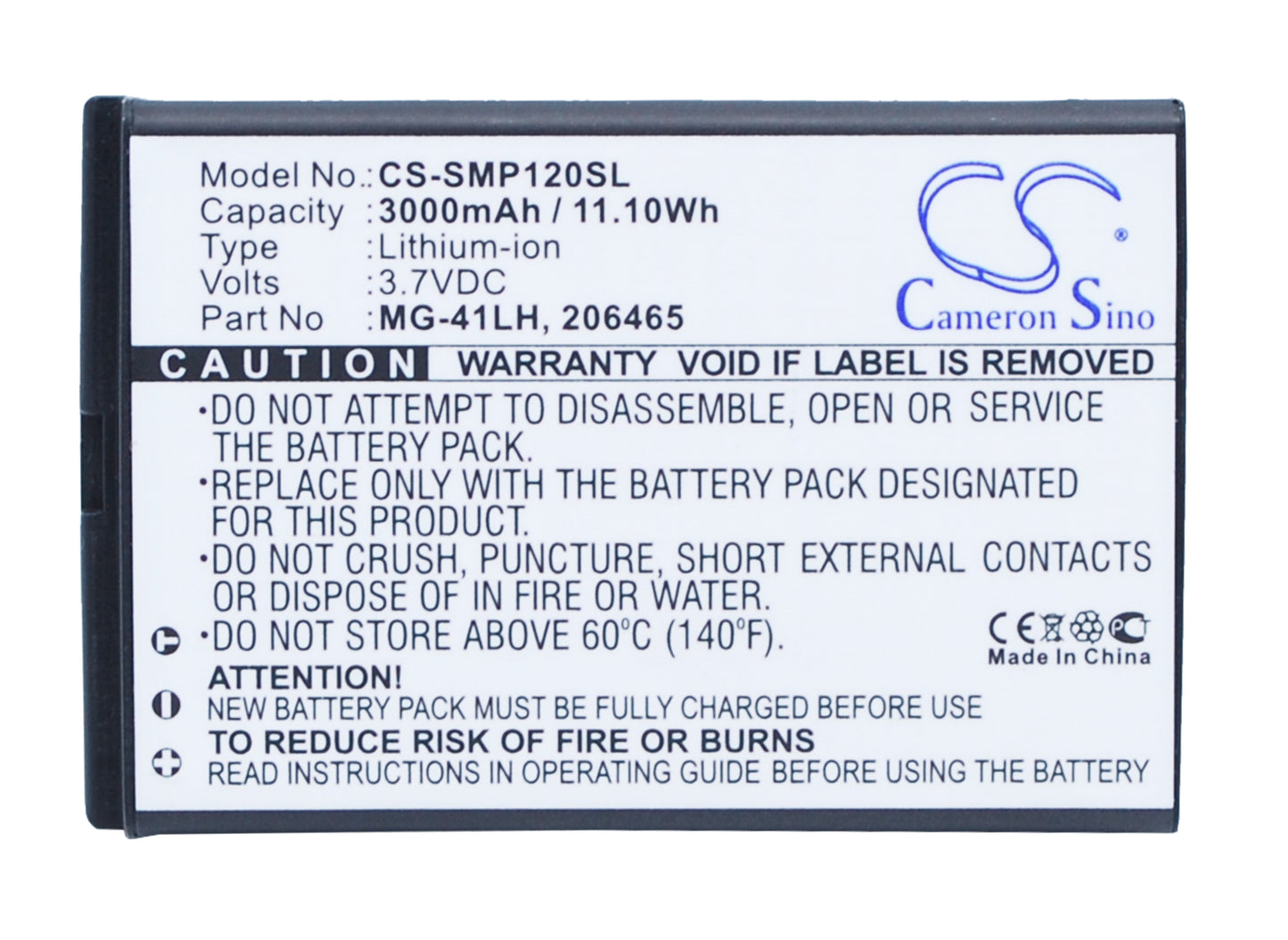 3.7V 3000mAh/11.10Wh Li-ion GPS/Navigator Battery for Hemisphere