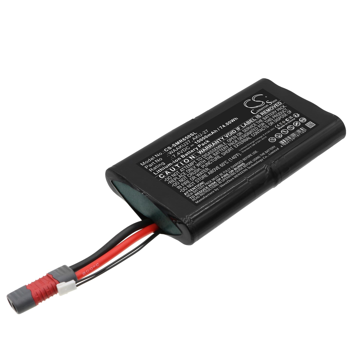 CS-SMR650SL Replacement Battery – Compatible with MMR-650 Low Resistance Meter