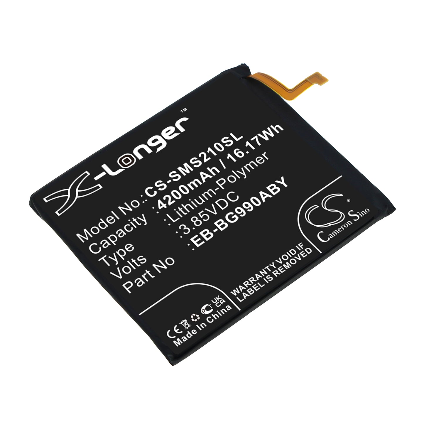 CS-SMS210SL Replacement Battery – Compatible with Galaxy S21 Fan Edition 5G, Galaxy S21 FE 5G, SM-G990B, SM-G990B/DS, SM-G990E, SM-G990U, SM-G990U1, SM-G990W