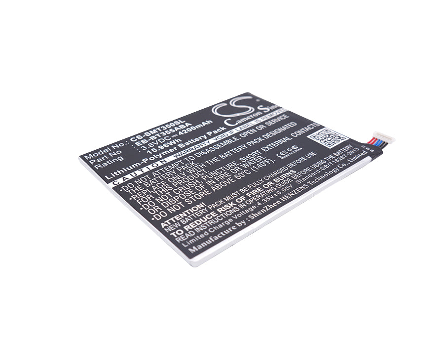 3.8V 4200mAh/15.96Wh Li-Polymer Tablet Battery for Samsung