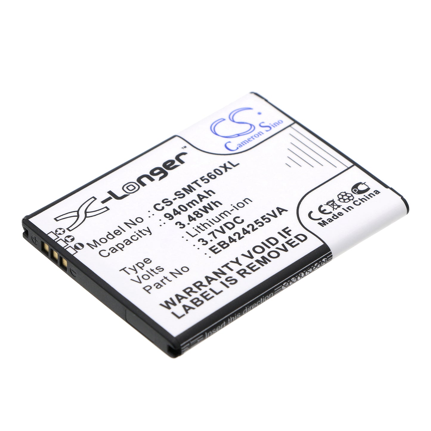 3.7VV 940mAh/3.48Wh Li-ion Mobile/SmartPhone Battery for USCellular
