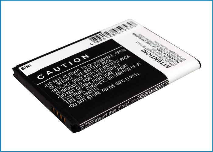 3.7V 1750mAh/6.5Wh Li-ion Mobile/SmartPhone Battery for AT&T